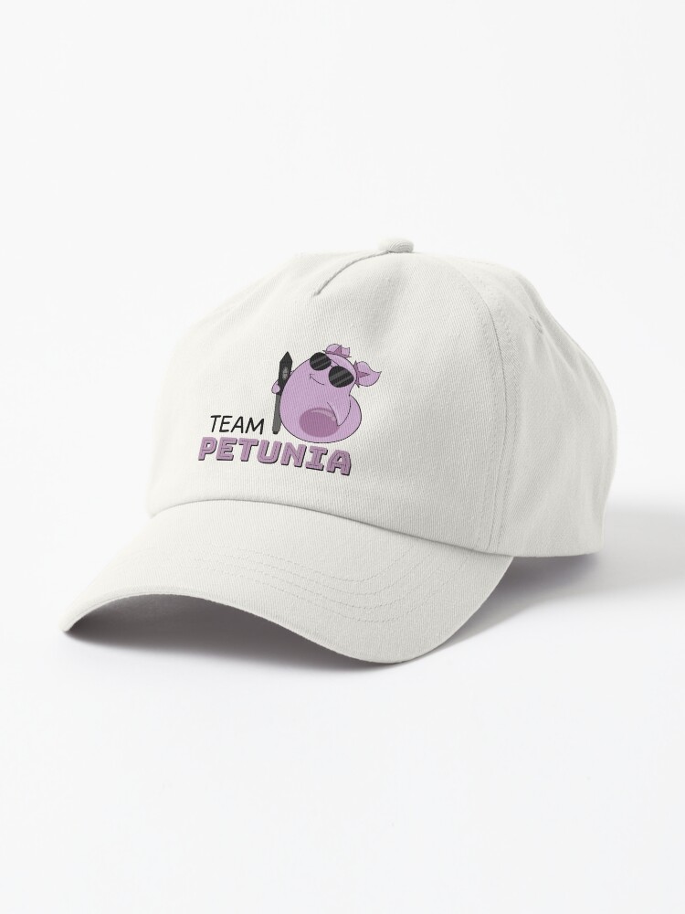 Thumbnail 1 of 7, Cap, Team Petunia from the Amoeba Sisters designed and sold by amoebasisters.