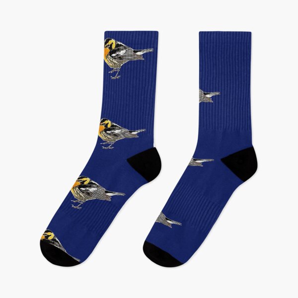 Item preview, Blackburnian Warbler White Alternate Design designed and sold by designsasstultd.