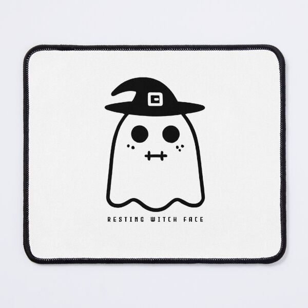 Item preview, Resting Witch Face, Ghost, Funny Ghost Halloween. designed and sold by TynesDesign.