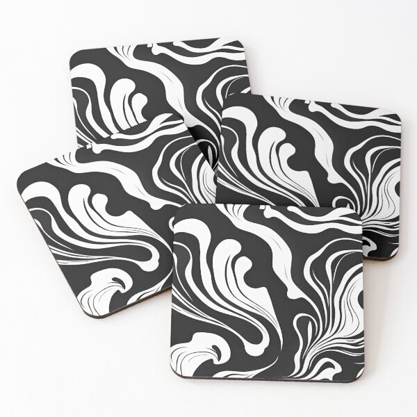 Item preview, Dynamic Black Ink Spill Art designed and sold by Have Mercy.