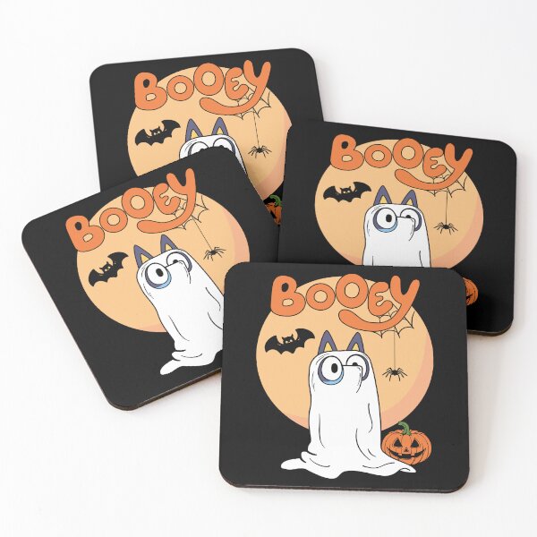 Item preview, Booey Halloween Spooky Season Blue Dog Ghost designed and sold by peaktee.