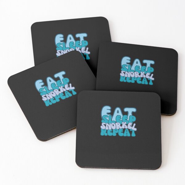 Item preview, Eat, Sleep, Snorkel, Repeat, Funny designed and sold by JoyfulDreamShop.