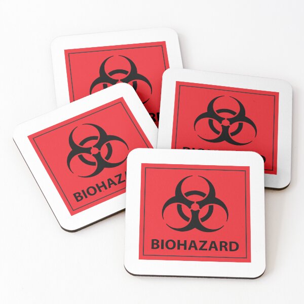 Item preview, Biohazard Warning Label - Toxic Chemical designed and sold by PixVib.