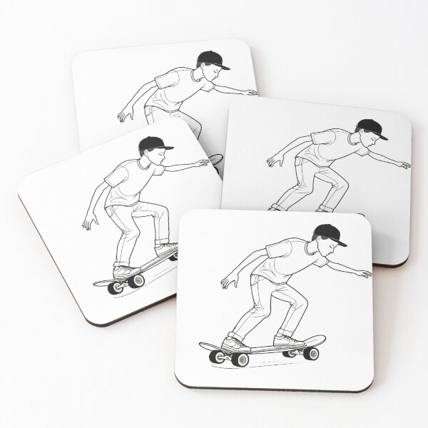 Item preview, Skateboard man designed and sold by retratosChulis.
