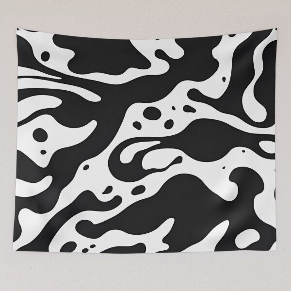 Item preview, Dynamic Black Ink Spill Art designed and sold by Have Mercy.