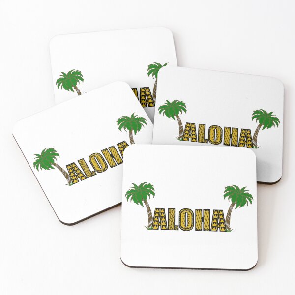 Item preview, Tribal Aloha with Palm Trees designed and sold by Steeb757.