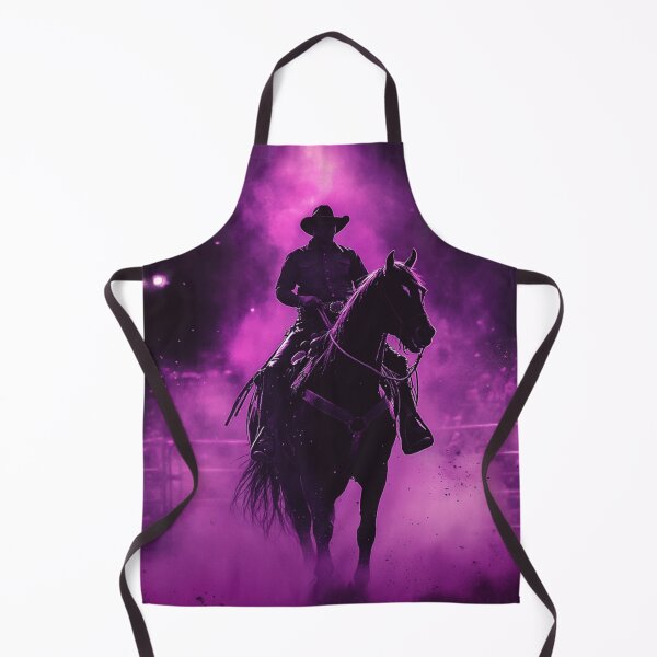 Item preview, Horse and rider rodeo bucking bronco monochrome silhoutte Active Outdoors Inspired Art designed and sold by CDC40.