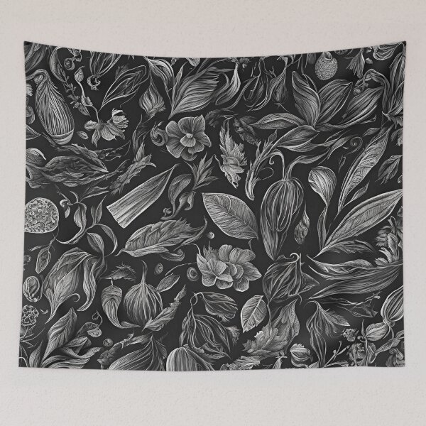 Item preview, Hand-Drawn Black Doodle Art designed and sold by Have Mercy.