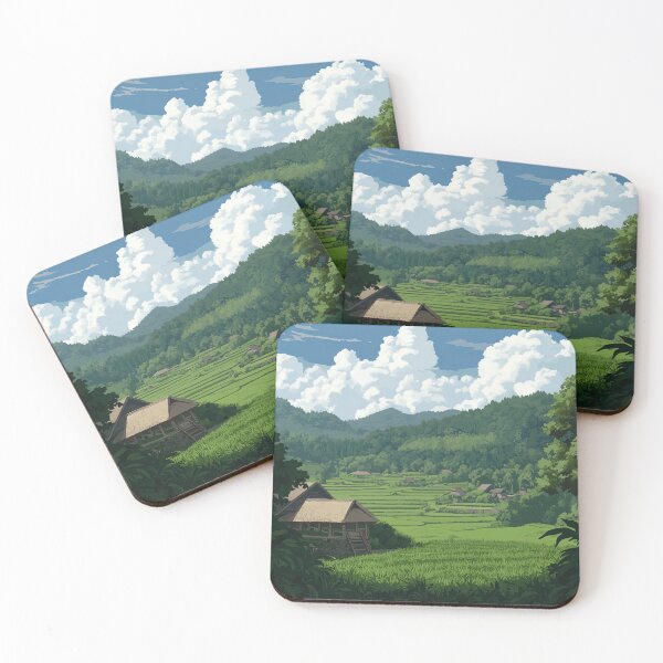Item preview, Indonesia landscape | Anime style designed and sold by ComicsFactory.