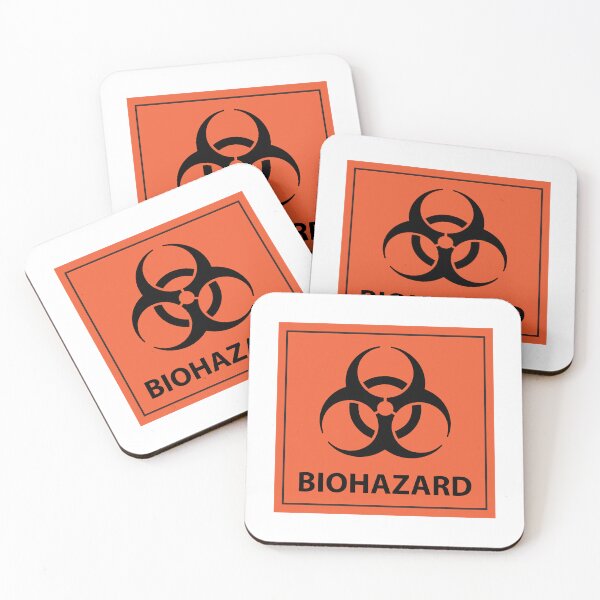 Item preview, Biohazard Warning Label designed and sold by PixVib.