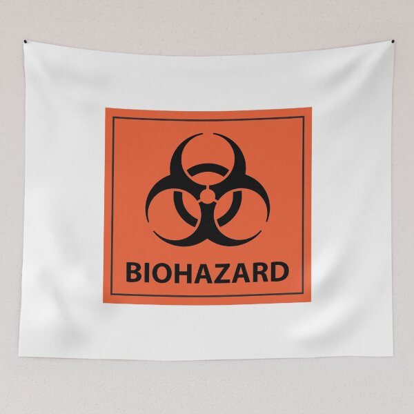 Item preview, Biohazard Warning Label designed and sold by PixVib.