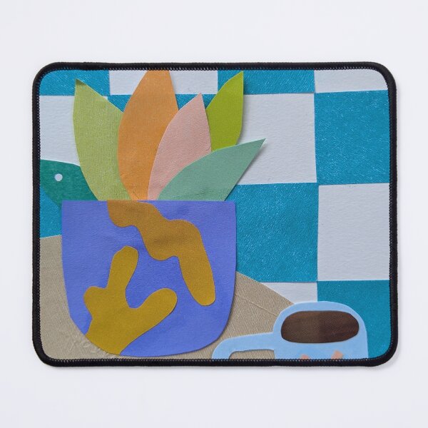 Item preview, Houseplant and coffee collage #14 designed and sold by Ashley Moen.