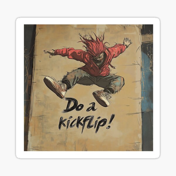 Item preview, do a kickflip! designed and sold by dillyrom.