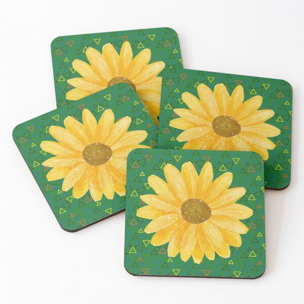 Item preview, Bright and cheerful sunflowers with a luminous yellow color designed and sold by Graphollio-shop.