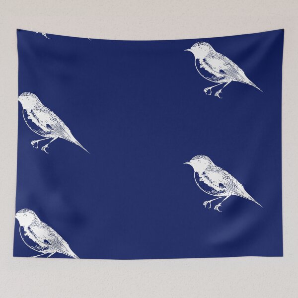 Item preview, Black-throated Blue Warbler White Design  designed and sold by designsasstultd.