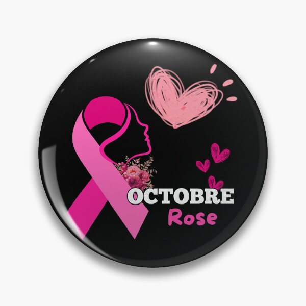 Aperçu de l'œuvre Ruban rose octobre pour la sensibilisation au cancer du sein pour les femmes créée et vendue par ELK20.