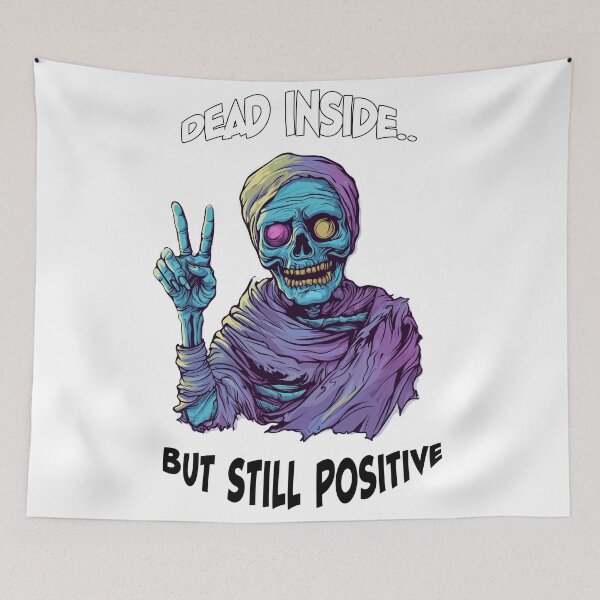Item preview, A cartoon illustration Design of a mummy with a playful and ironic expression. designed and sold by HEMRO.