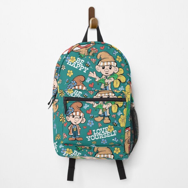 Item preview, Cute Gnome Seamless Pattern Blue-Green BG designed and sold by Jessica Erin.