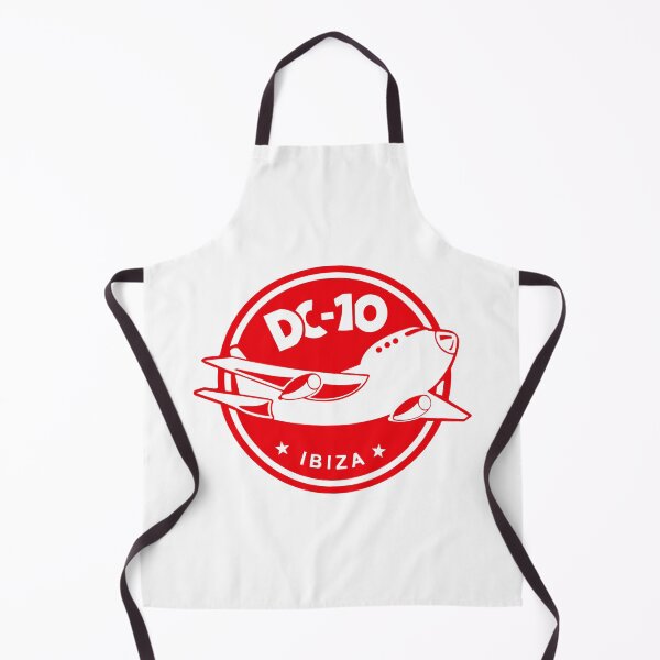 Item preview, DC10 Bar Club IBIZA: MODEL 3 red white background (original HD DESIGN) designed and sold by LA FRENCH TOUCH.