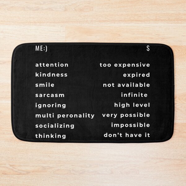 Item preview, Me Pricing Menu Funny Ironic Gifts  designed and sold by PientkaArt.