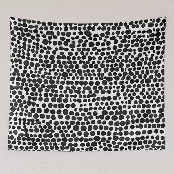 Item preview, Hand-Painted Black Brush Circles designed and sold by Have Mercy.