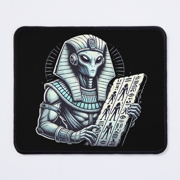 Item preview, Alien Pharaoh Decoding Ancient Secrets. designed and sold by Linework Studio.
