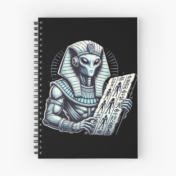 Item preview, Alien Pharaoh Decoding Ancient Secrets. designed and sold by Linework Studio.