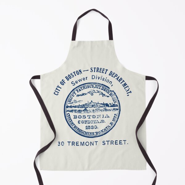 Item preview, 19th C. Seal of the City of Boston Sewer Division designed and sold by historicimage.