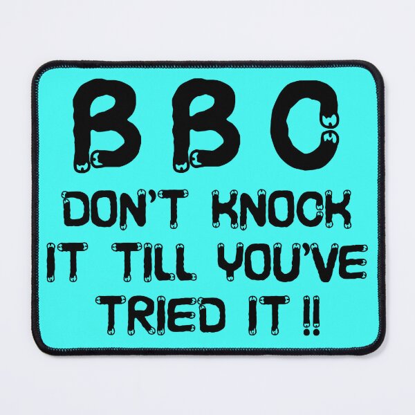 Item preview, BBC - Big Black Cock - Don't Knock It - Aqua designed and sold by JLEmporium.