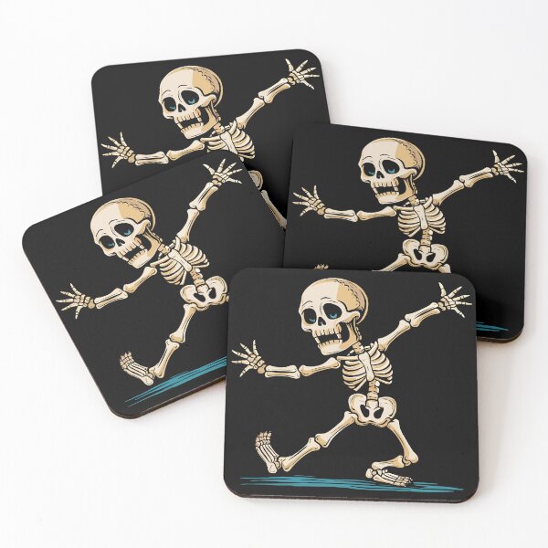 Item preview, Dancing Skeleton Fun Halloween designed and sold by Quirky Shirts.