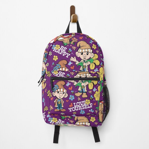 Item preview, Cute Gnome Seamless Pattern Dark Purple BG designed and sold by Jessica Erin.