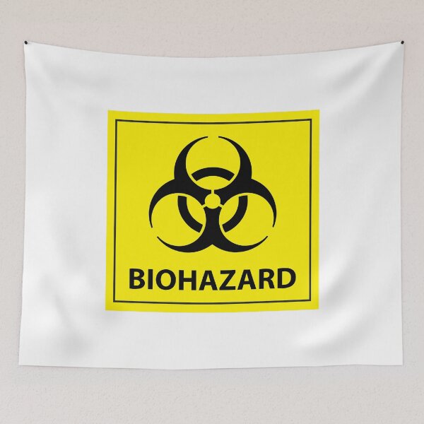 Item preview, Biohazard Warning Label designed and sold by PixVib.