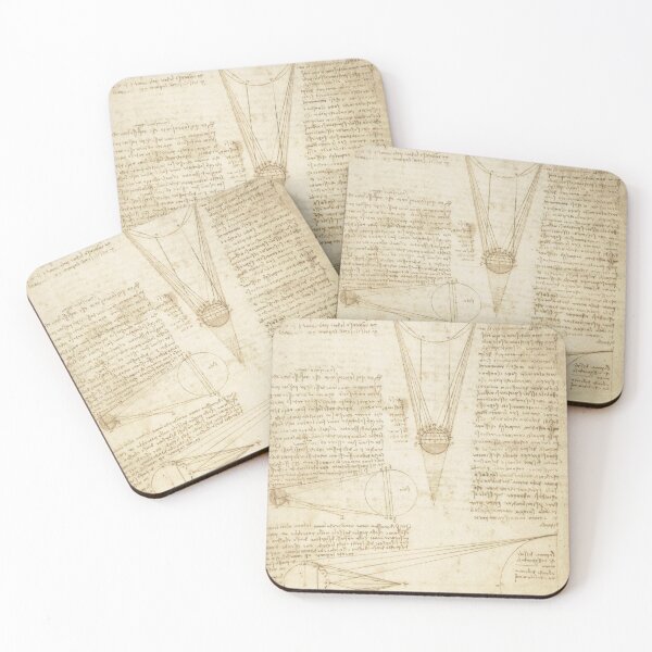 Item preview, Leonardo da Vinci, Notes on Spherical Mathematics designed and sold by HighIQHistory.