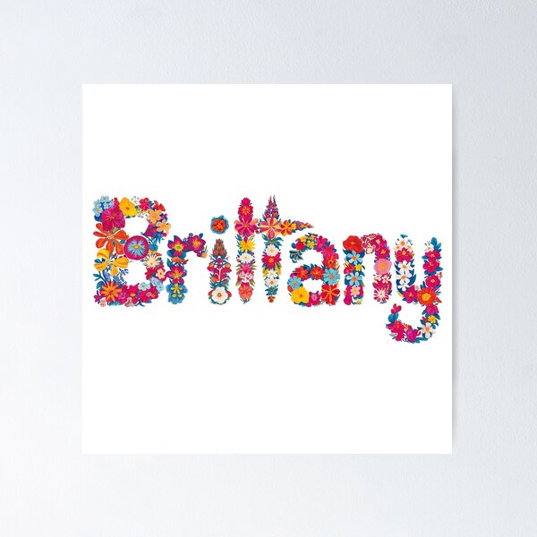 Item preview, Brittany | Girls Name | Custom Name | Sticker | t-shirt designed and sold by RedCircleArt.