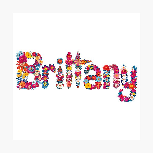 Item preview, Brittany | Girls Name | Custom Name | Sticker | t-shirt designed and sold by RedCircleArt.