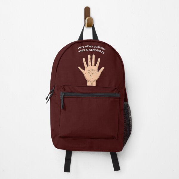 Item preview, You’d Never Guess This AI Generated - Funny Six-Fingered Design designed and sold by ys96.