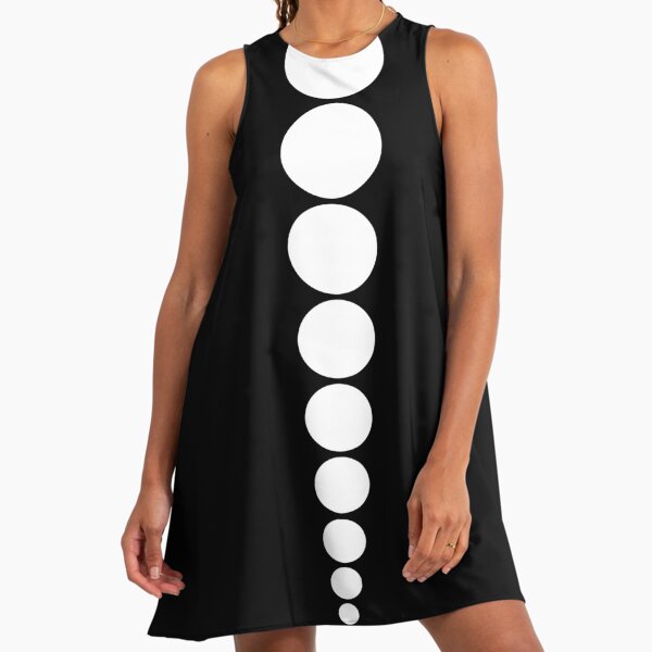 1960's black and white dresses Round Dress Shoelaces main image 0