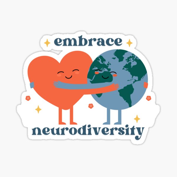 Item preview, Embrace Neurodiversity designed and sold by KnightStudios.