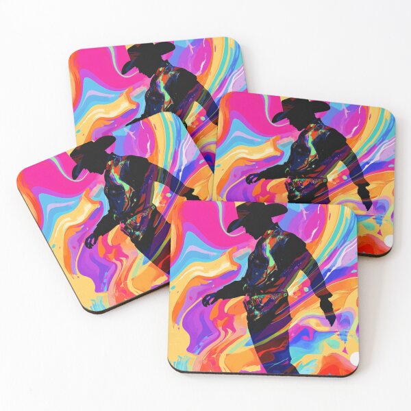 Item preview, Rodeo cowboy psychedelic Active Outdoors Inspired  designed and sold by CDC40.
