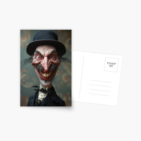 Item preview, Grinning Victorian Gentleman on an Endless Neck (Style 575-1) designed and sold by gimpysticks.
