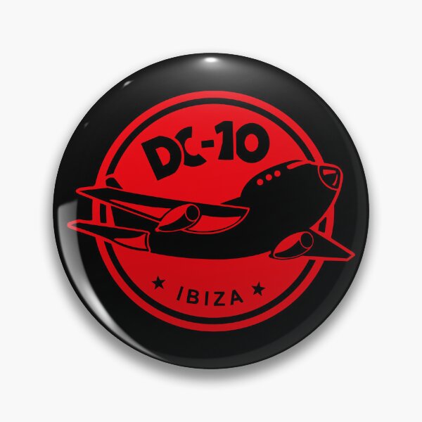 Item preview, DC10 Bar Club IBIZA: MODEL 10 red black background (original HD DESIGN) designed and sold by LA FRENCH TOUCH.