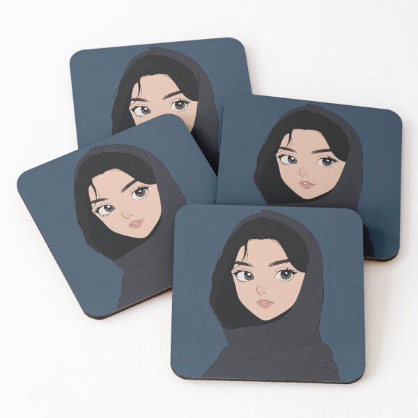 Item preview, Iranian woman | Anime style designed and sold by ComicsFactory.
