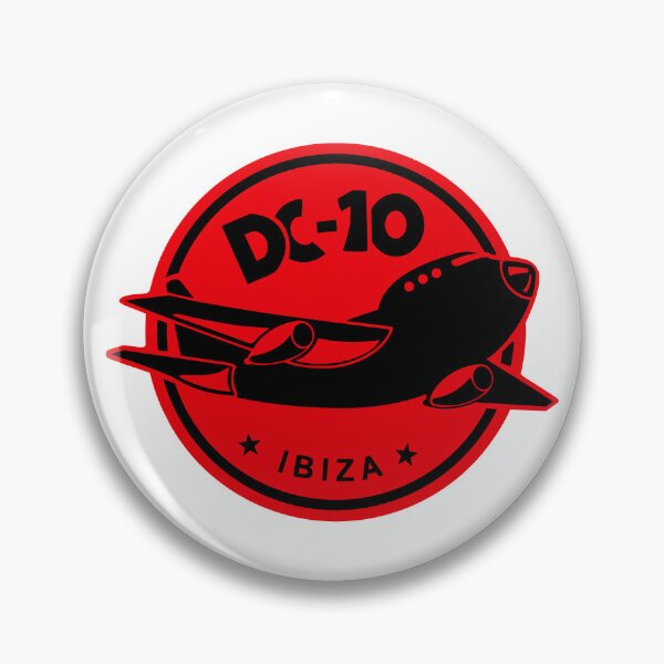 Item preview, DC10 Bar Club IBIZA: MODEL 13 red white background (original HD DESIGN) designed and sold by LA FRENCH TOUCH.