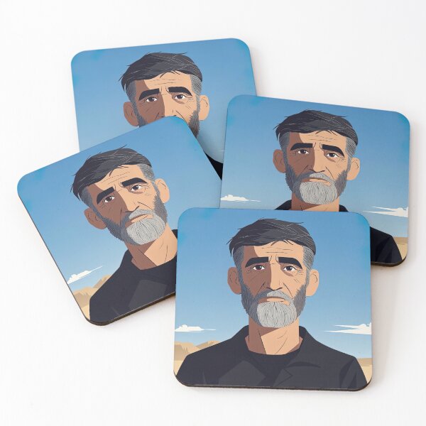 Item preview, Iraqi man, portrait | Anime style designed and sold by ComicsFactory.