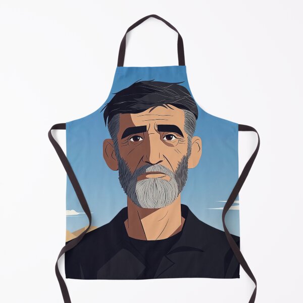 Item preview, Iraqi man, portrait | Anime style designed and sold by ComicsFactory.