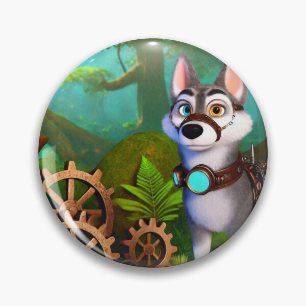 Item preview, Steampunk Czechoslovakian Wolfdog designed and sold by Sillytoe.