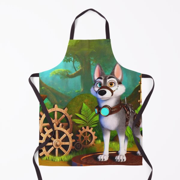 Item preview, Steampunk Czechoslovakian Wolfdog designed and sold by Sillytoe.