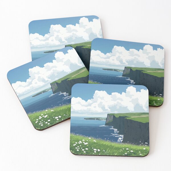 Item preview, Ireland landscape | Anime style designed and sold by ComicsFactory.