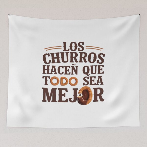 Item preview, Los churros hacen que todo sea mejor designed and sold by jkrphoto.