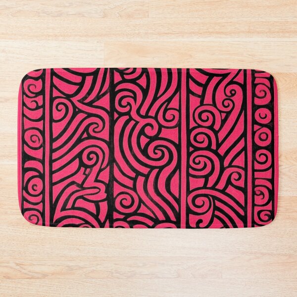 Item preview, New Zealand Paua Māori Taniko Pattern Koru Design designed and sold by GrinGalore.